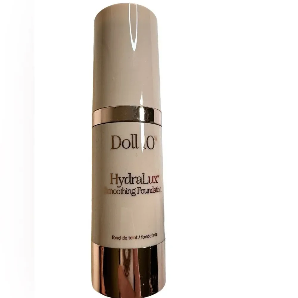 NWT DOLL 10 - HydraLuxe Smoothing Foundation- Fair & High Lip Shine - Celeb